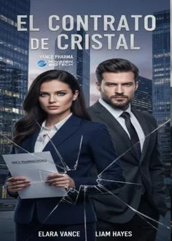 Portada de la novela El contrato de Cristal