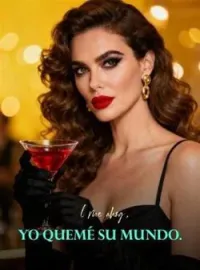 Portada de la novela Él me ahogó, yo quemé su mundo.
