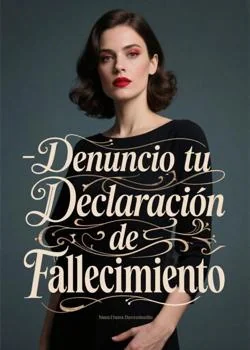 Portada de la novela Denuncio tu Declaración de Fallecimiento
