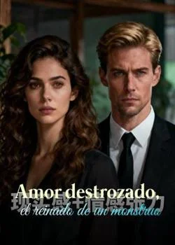 Portada de la novela Amor destrozado, el reinado de un monstruo