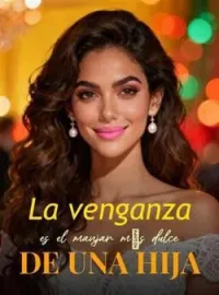 Portada de la novela La venganza es el manjar más dulce de una hija