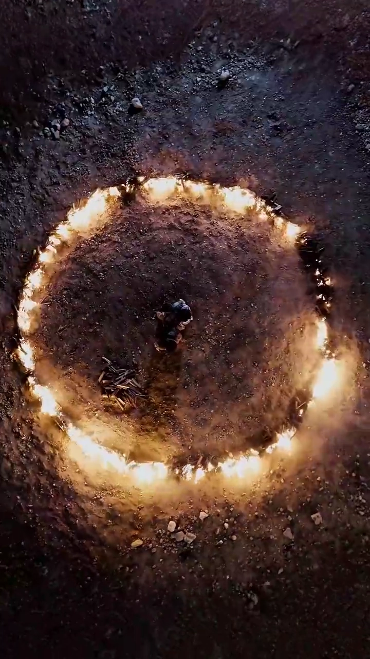 背中を押した手写真