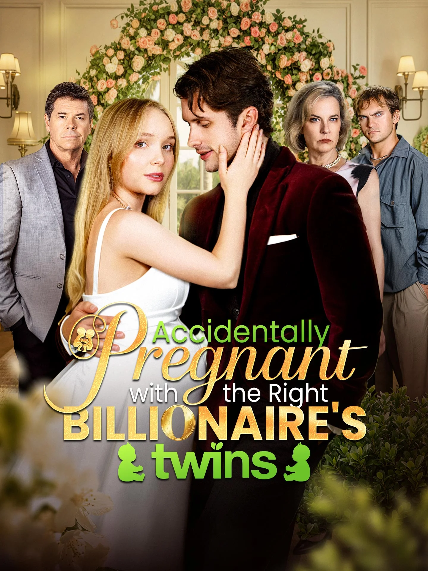 Accidentally Pregnant with the Right Billionaire's Twins cover art