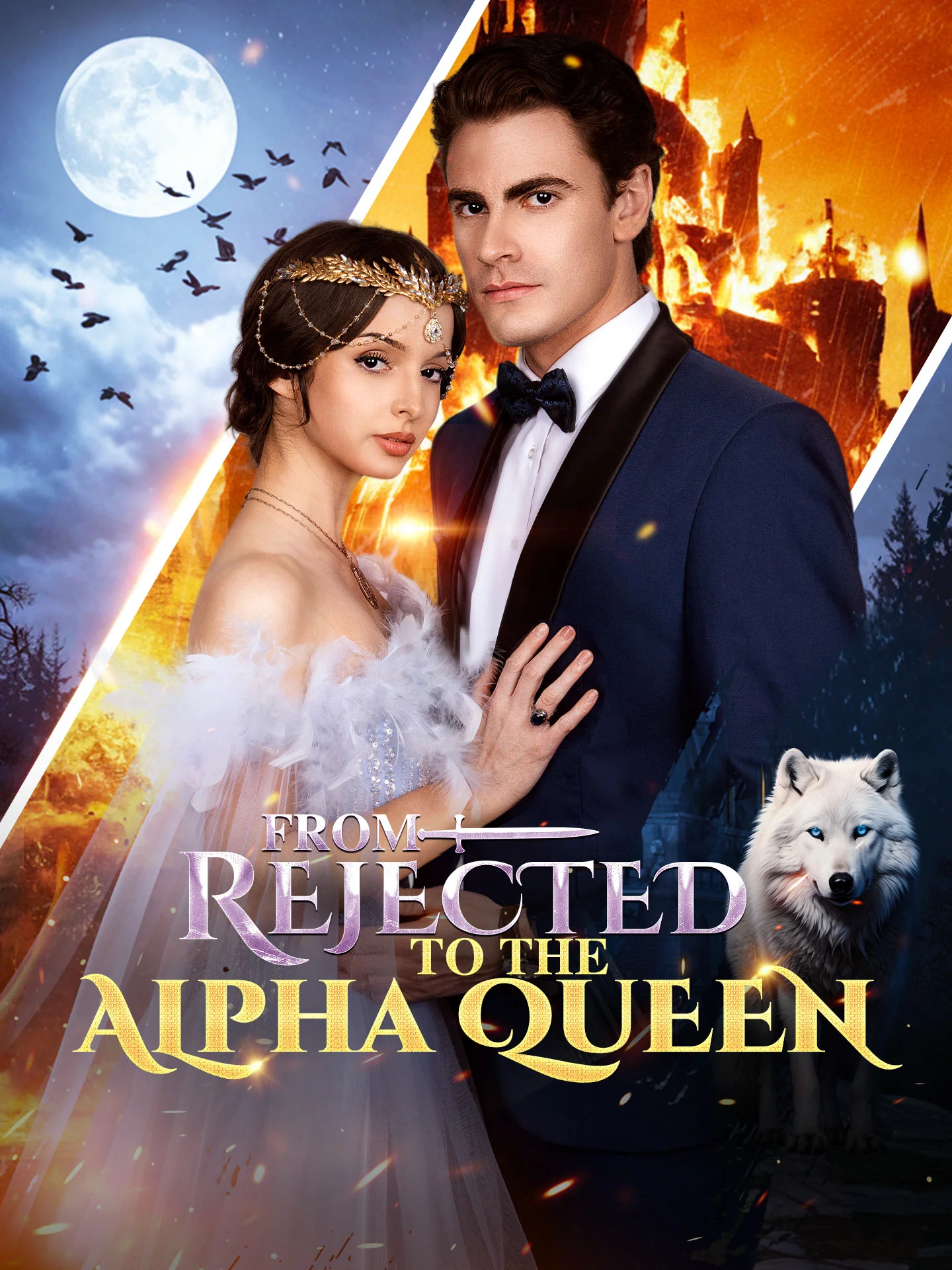 From Rejected to the Alpha Queen cover art