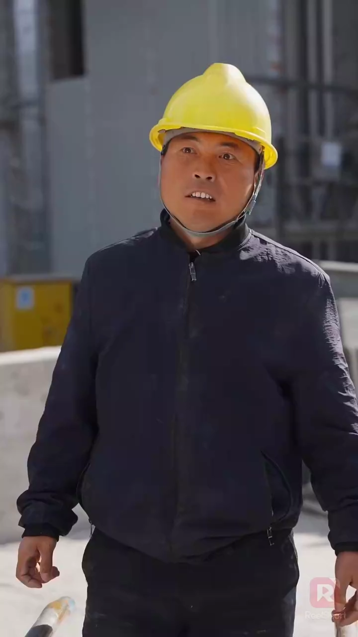 工事現場の最強お父さん写真