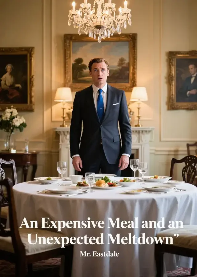 An Expensive Meal and an Unexpected Meltdown Novel Cover