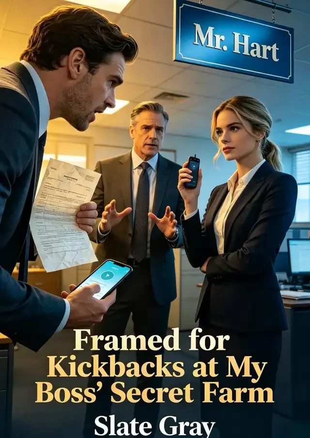 Framed for Kickbacks at My Boss' Secret Farm Novel Cover