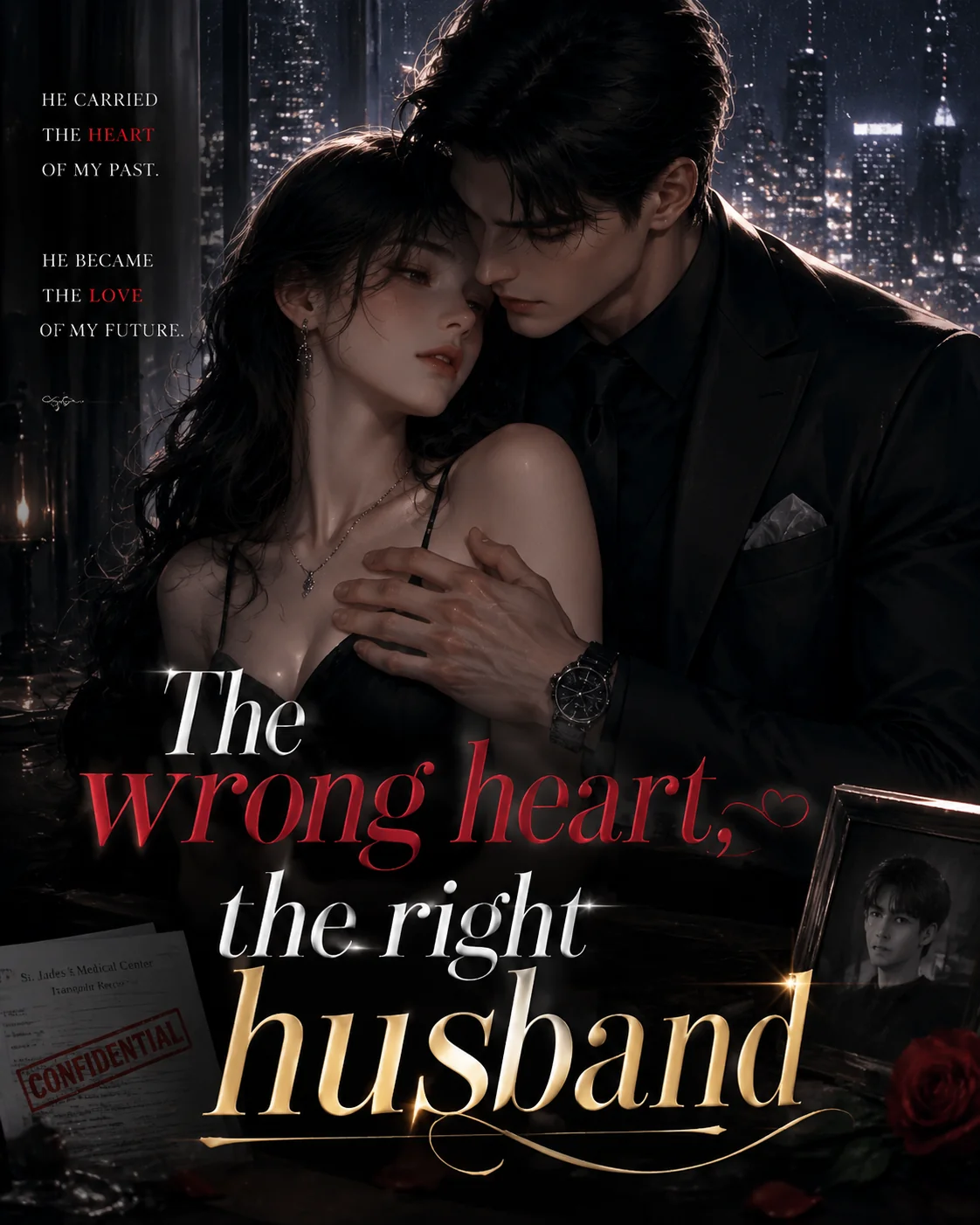 The Wrong Heart, the Right Husband Novel Cover