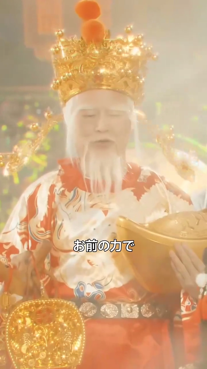 金運到来！善財童子の人間修行写真