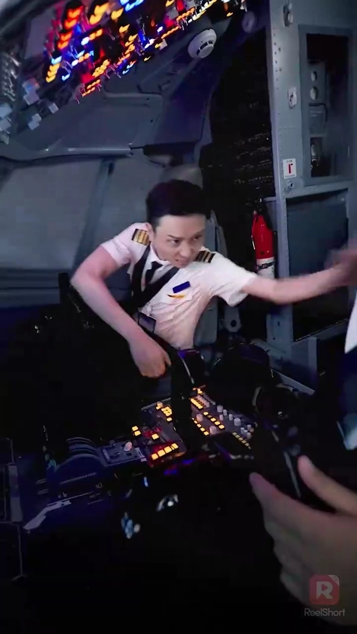 À 8 ans, aux commandes d’un avionPhoto