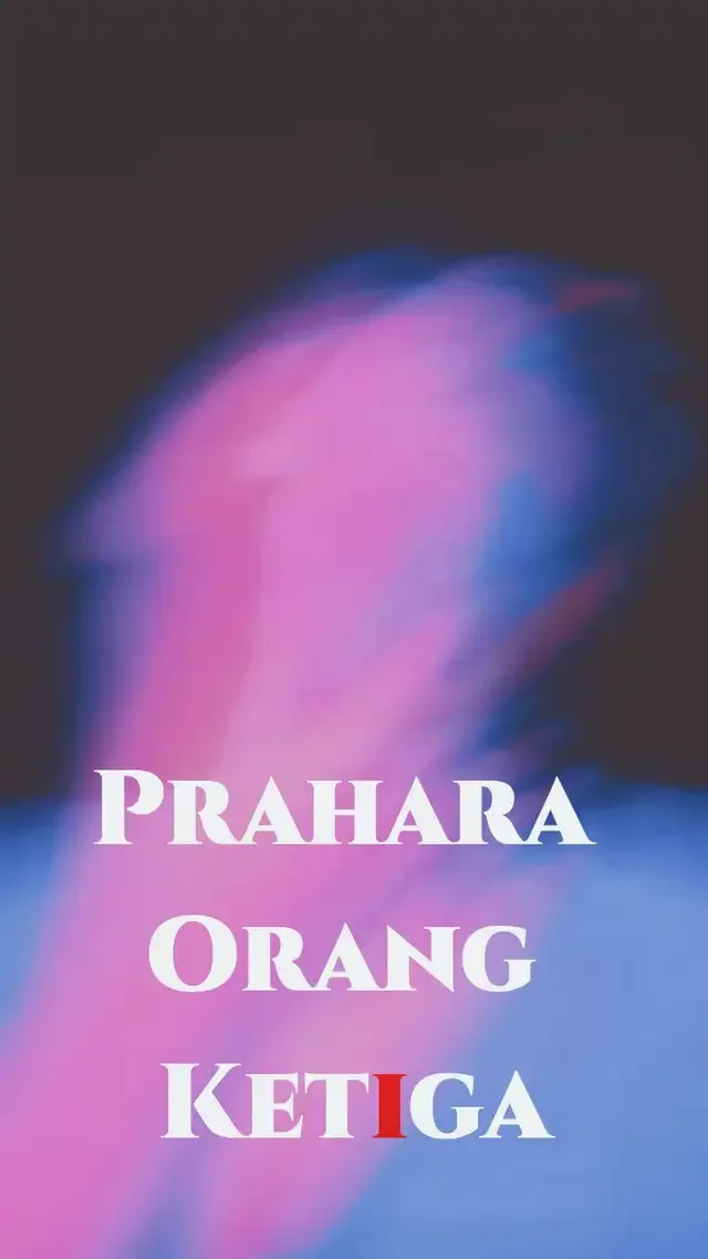Sampul Novel Prahara Orang Ketiga