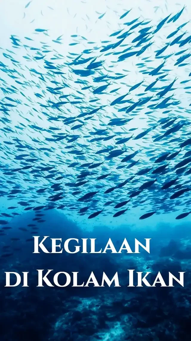 Sampul Novel Kegilaan di Kolam Ikan