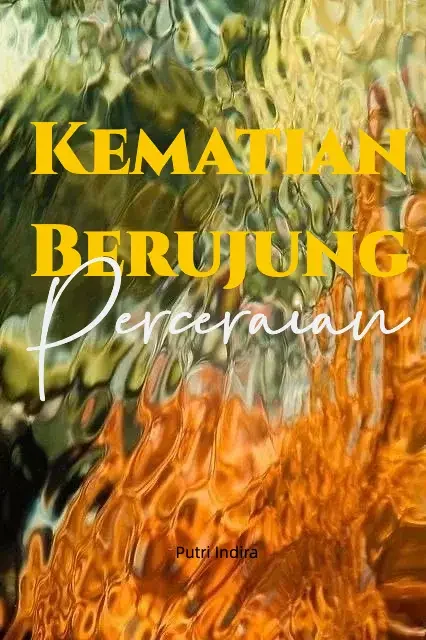 Sampul Novel Kematian Berujung Perceraian