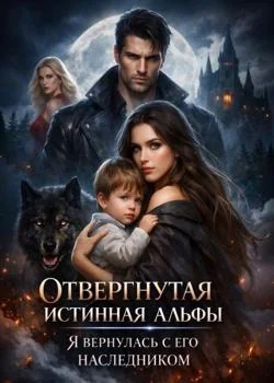 Обложка новеллы Отвергнутая истинная альфы. Я вернулась с его наследником