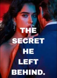 The Secret He Left Behind. Novel Cover