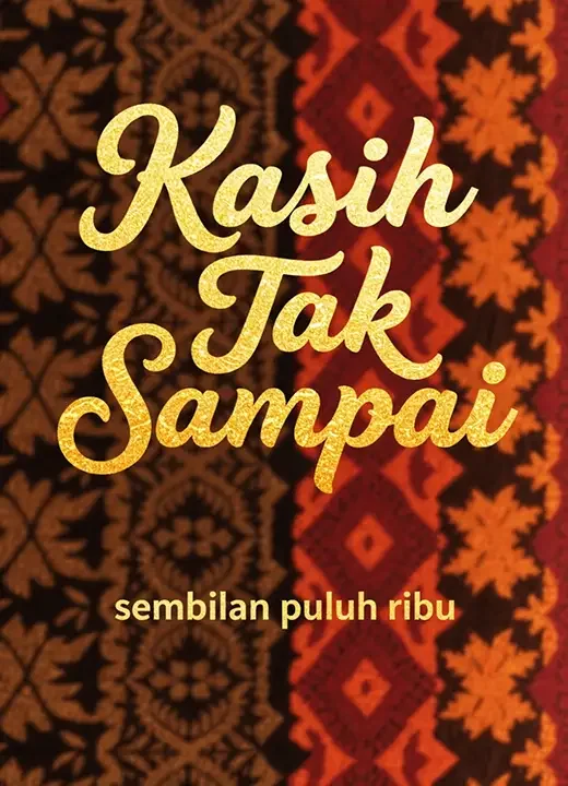 Sampul Novel Kasih Tak Sampai