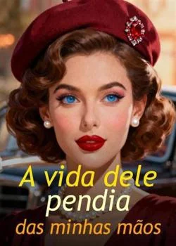 Capa do romance A vida dele pendia das minhas mãos