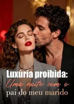 Capa do romance Luxúria proibida: Uma noite com o pai do meu marido