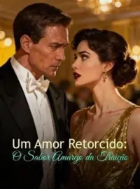 Capa do romance Um Amor Retorcido: O Sabor Amargo da Traição