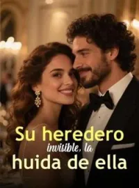 Portada de la novela Su heredero invisible, la huida de ella