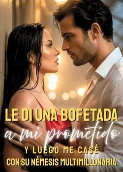 Portada de la novela Le di una bofetada a mi prometido y luego me casé con su némesis multimillonaria