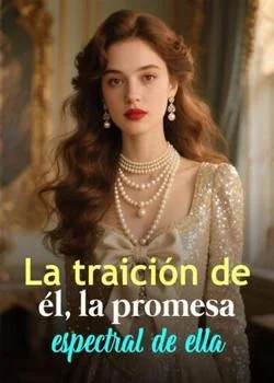 Portada de la novela La traición de él, la promesa espectral de ella
