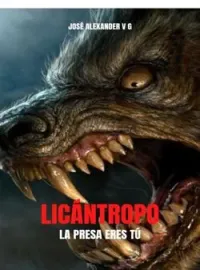 Portada de la novela LICÁNTROPO