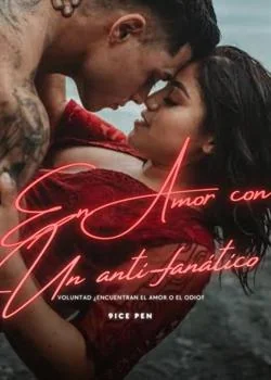 Portada de la novela En Amor con Un anti-fanático