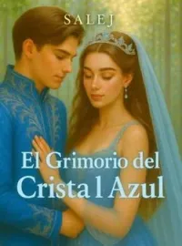 Portada de la novela El Grimorio del Cristal Azul