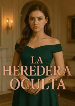Portada de la novela  La Heredera Oculta