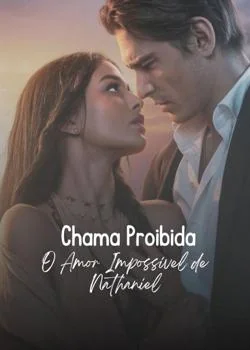 Capa do romance Chama Proibida - O Amor Impossível de Nathaniel