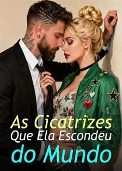 Capa do romance As Cicatrizes Que Ela Escondeu do Mundo