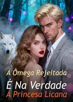 Capa do romance A Ômega Rejeitada É Na Verdade A Princesa Licana