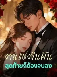 หน้าปกนวนิยาย งานแต่งในฝัน สุดท้ายก็ต้องจบลง