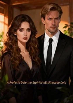 Capa do romance A Profecia Dele, o Espírito Estilhaçado Dela