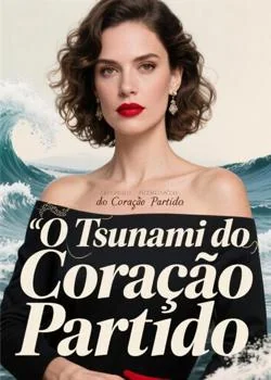 Capa do romance O Tsunami do Coração Partido