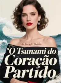 Capa do romance O Tsunami do Coração Partido