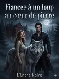 Couverture du roman Fiancée a un loup Alpha au cœur de pierre.