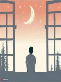 Sampul Novel Melodi Rindu di Senyap Malam