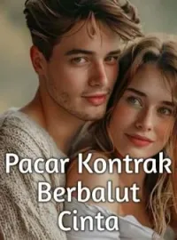 Sampul Novel Pacar Kontrak Berbalut Cinta