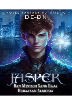 Sampul Novel Jasper dan Misteri Sang Raja Kerajaan Almekia
