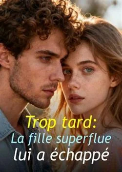 Couverture du roman Trop tard : La fille superflue lui a échappé
