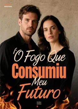 Capa do romance O Fogo Que Consumiu Meu Futuro