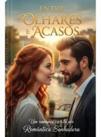 Capa do romance Entre olhares e acasos