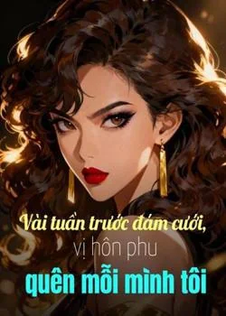 Bìa tiểu thuyết Vài tuần trước đám cưới, vị hôn phu quên mỗi mình tôi