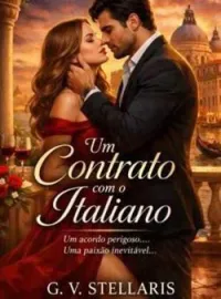 Capa do romance Um Contrato com o Italiano