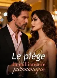 Couverture du roman Le piège du milliardaire paranoïaque