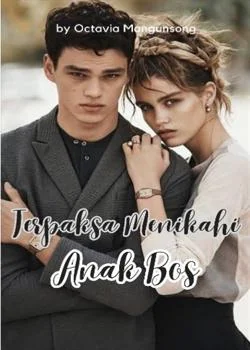 Sampul Novel TERPAKSA MENIKAHI ANAK BOS