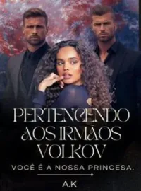 Capa do romance Pertencendo aos irmãos Volkov.