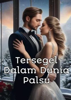 Sampul Novel Tersegel Dalam Dunia Palsu 